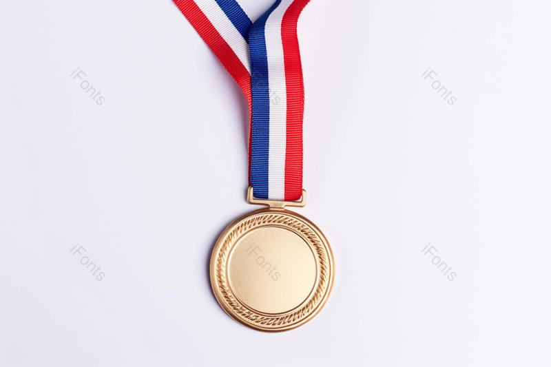 条纹金色金牌实拍摄影图,高清,摄影图,摄影图片,图片大全,摄影图免费下载